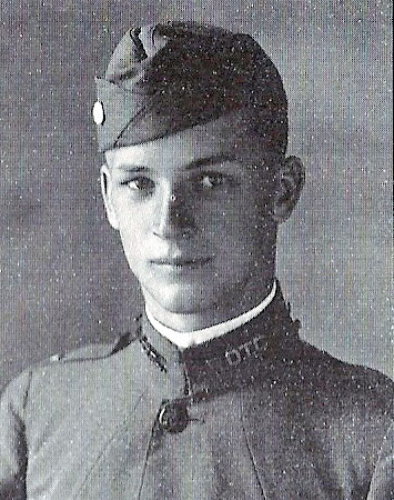 Peter Anderson in uniform